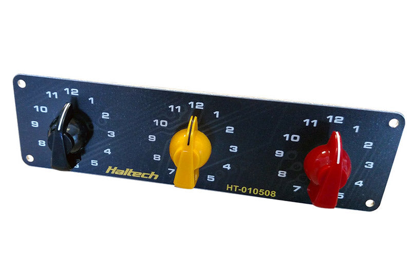 Haltech Triple Switch Panel Only - HT-010508