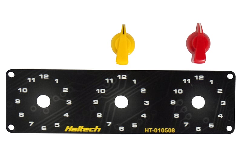 Haltech Triple Switch Panel Kit - HT-010510