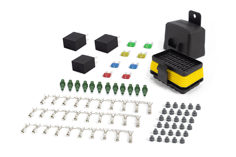 Haltech Waterproof Mini Fuse Relay Box - HT-030103