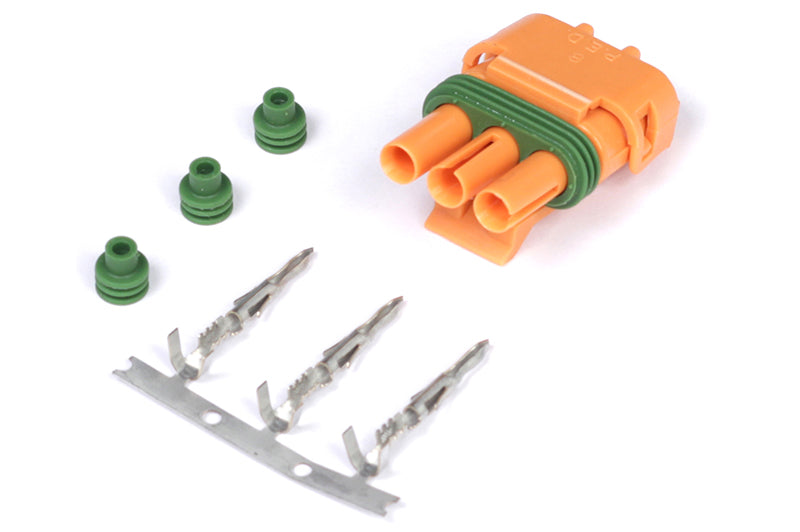 Haltech Plug and Pins Only - Delco Weather Pack 3 pin - HT-030420