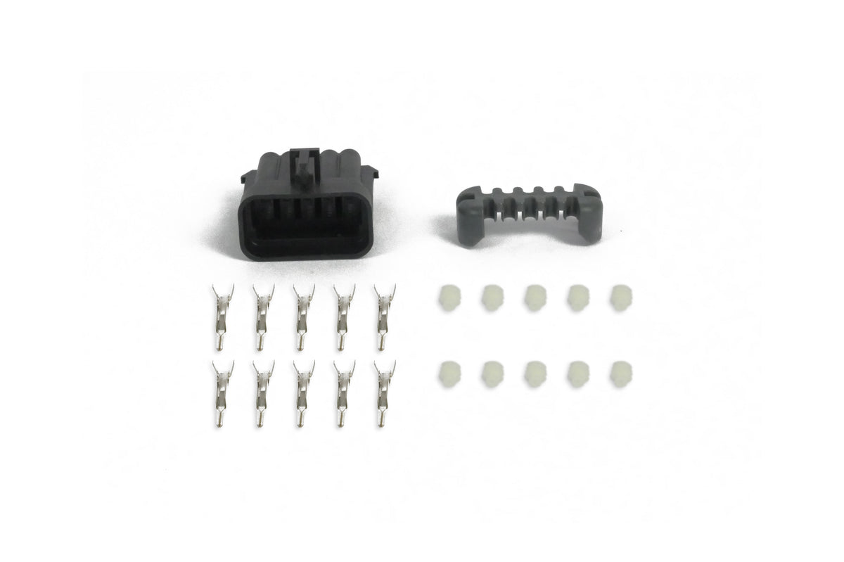 Haltech Plug and Pins Only - Metri-Pack 10 WAY 150 Series Sealed Female - HT-030435