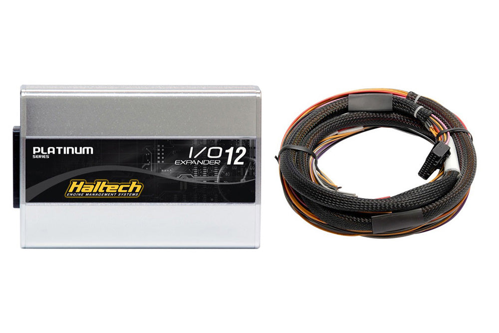 Haltech IO 12 Expander - 12 Channel with Flying Lead Harness Kit (CAN ID - Box B) - HT-059905
