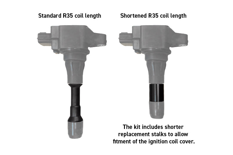 Haltech R35 Coil Bracket Kit for Nissan RB Includes Bracket, Coils and Connectors - HT-120202
