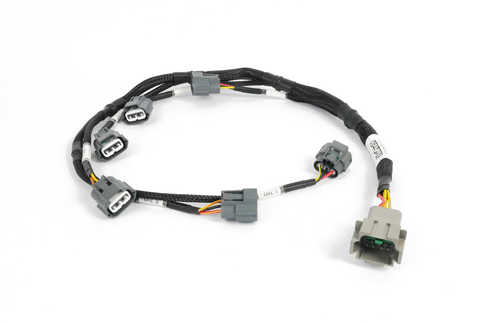 Haltech R35 Coil Bracket Kit for Nissan RB Includes Bracket , Coils, Connectors and Harness - HT-120203