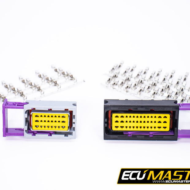 Connector and Terminal Kit for ECUMaster EMU Black