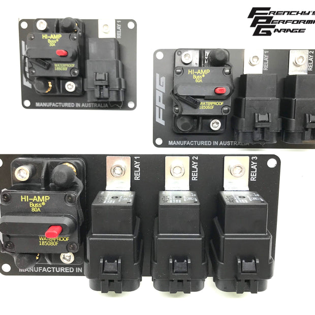 FPG Single Twin Triple Relay Wiring Kits with Circuit Breaker FPG-109A FPG-109B FPG-109C