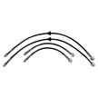 GKTech - S14/S15 to Z32/Skyline conversion braided brake lines - Front only - S13X-CONVF