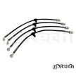 GKTech - FR-S / GR86 / BRZ Braided Brake Lines - GT86-BRKE