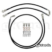 GKTech - 240sx/Skyline Engine bay brake line delete kit - RHD - HARD-DLTE