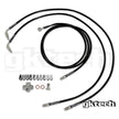 GKTech - 240sx/Skyline stand alone SS e-brake braided brake line kit - 2POT-LINE