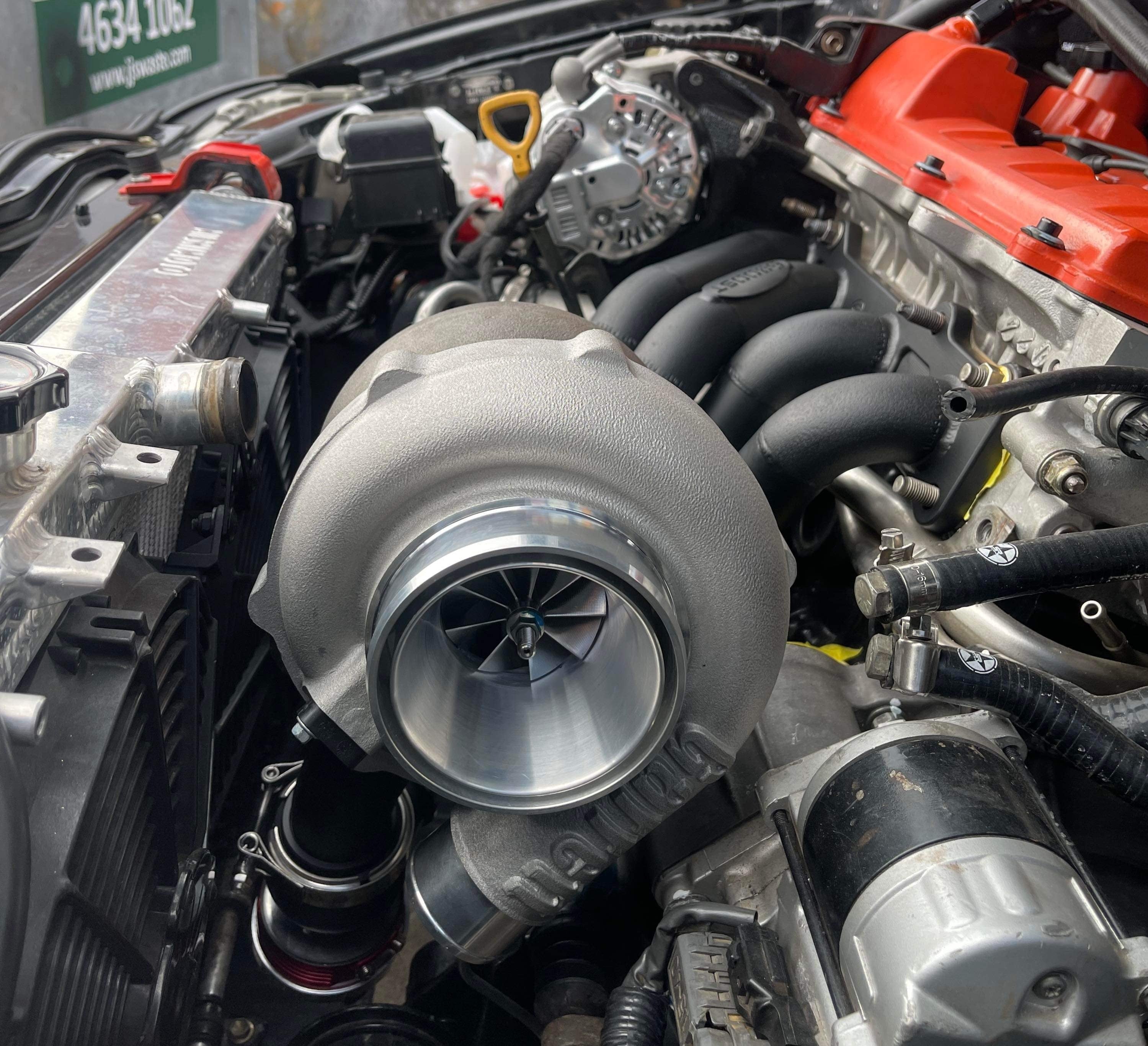 6 Boost Toyota 3SGTE V-Band Exhaust Manifold