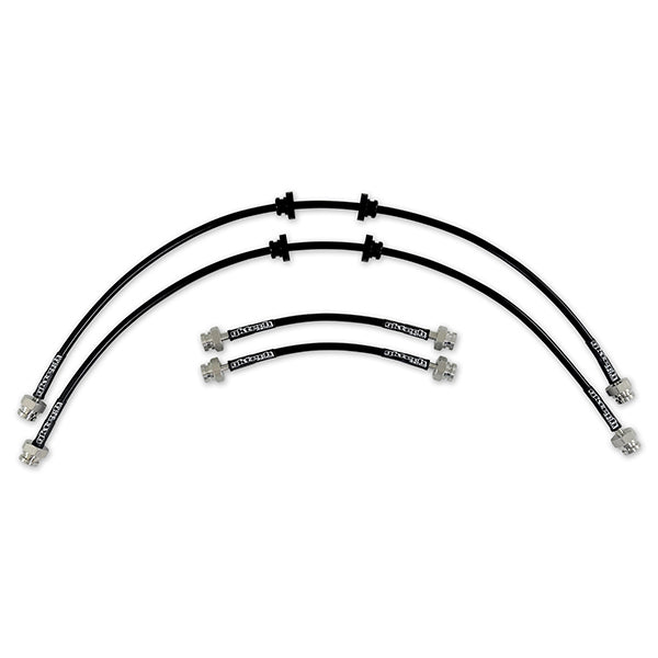 GKTech - Z32 300zx braided brake lines - Rear only Hard line delete - Z32X-HDDLR
