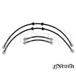 GKTech - Z32 300zx braided brake lines - OEM Replacement Front only - Z32X-BRKEF