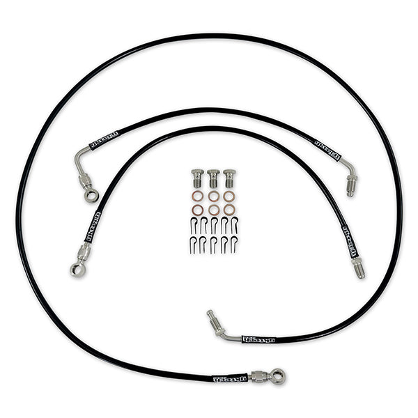 GKTech - R33/R34 Engine bay brake line delete kit - R33X-DLTE