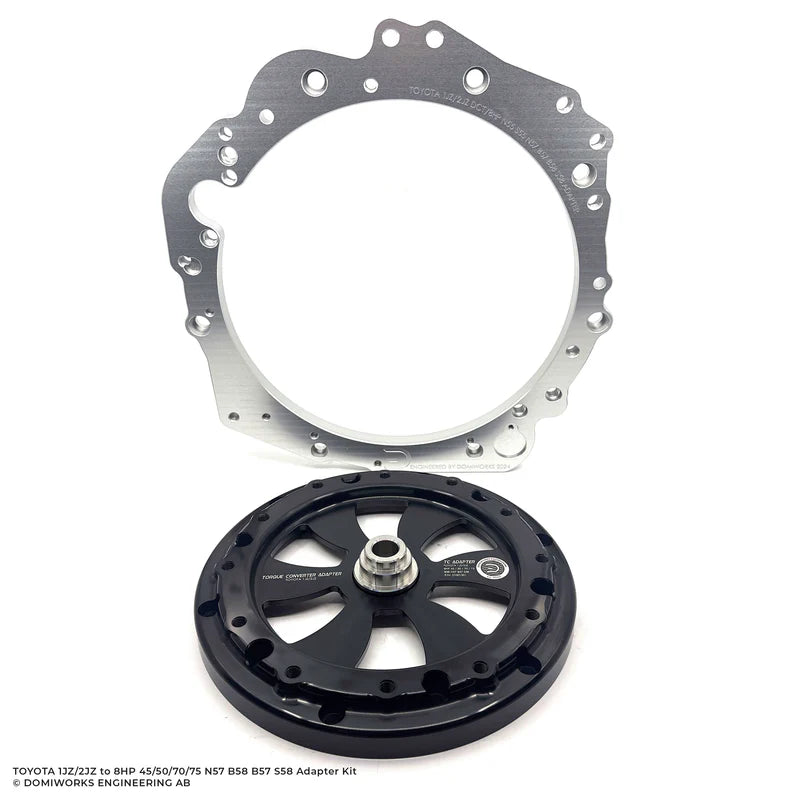 Domiworks Engineering Toyota - 1JZ/2JZ to 8HP 45/50/70/75/76 N57 B58 B57 S58 ADAPTER KIT - 21001001