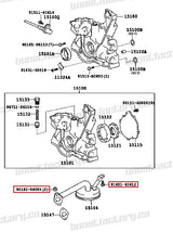 Genuine Toyota 1JZ & 2JZ Oil Pan Hardware Kit - Front / Rear Sump