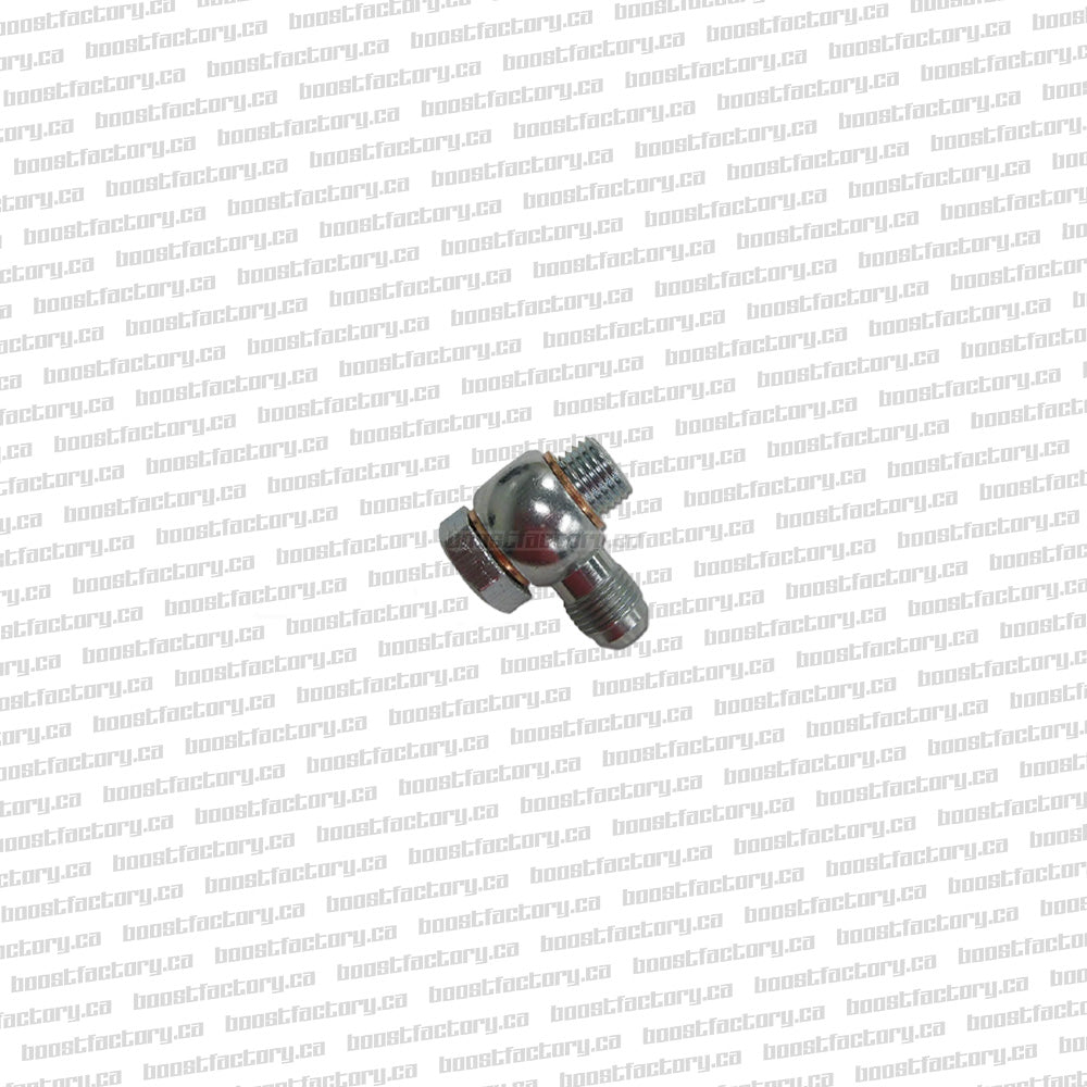 Boost Factory JZ / RB Turbo Oil Feed Line Banjo to AN Adapter Fitting - Boost Factory