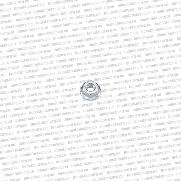 M6 x 1.0mm Metric Nut, Zinc Coated