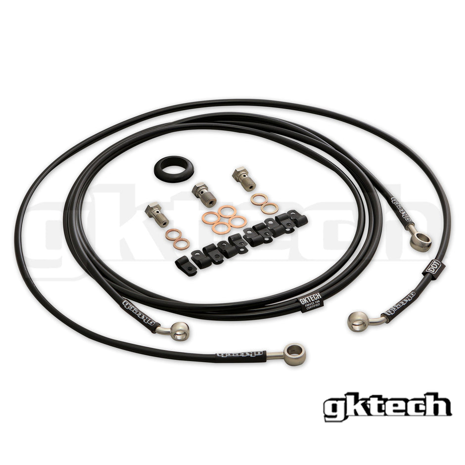GKTech - FR-S / GR86 / BRZ In-line hydraulic e-brake line kit - RHD - GT86-INLN