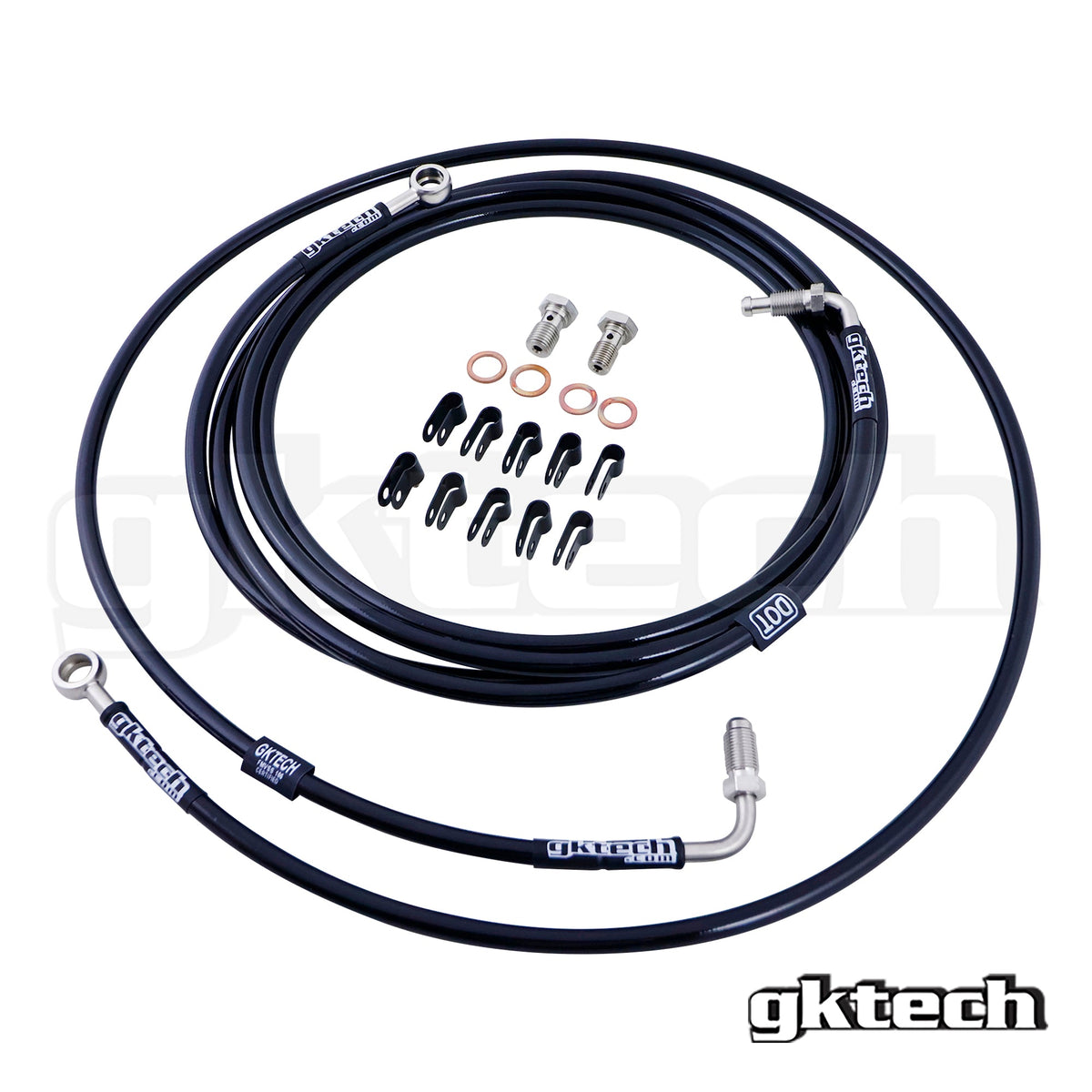 GKTech In-Line Hydraulic Handbrake Lines Toyota JZX90/JZX100 - JZXX-INLN - view 2