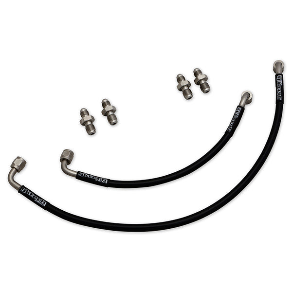 GKTech - Z33 350z Power steering hard line replacements (pair) - RHD - HR Specific - Z33X-PSRHHR