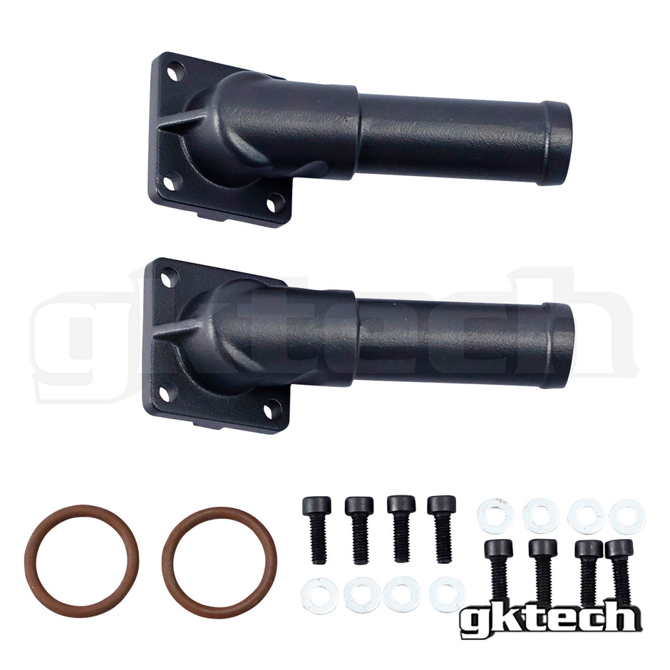 GKTech S13 240SX / R32 Skyline Heater Core Outlets - S132-BHCO - view 4