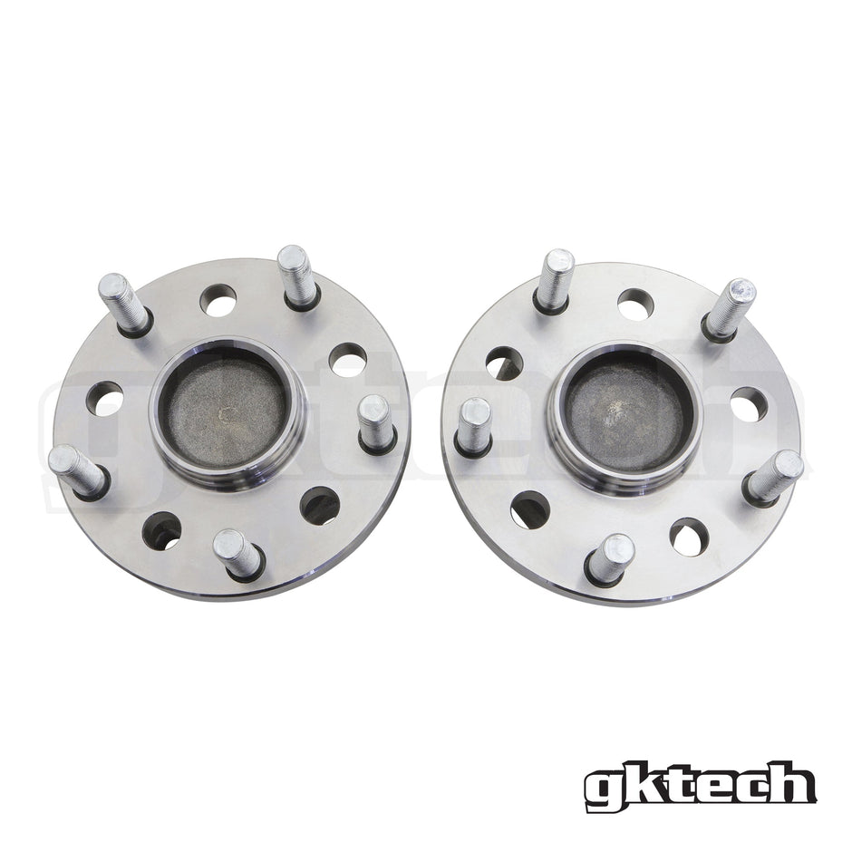 GKTech - FR-S / BRZ / GR86 5x114.3 Front CONVERSION HUBS (pair) - GT86-FCNV