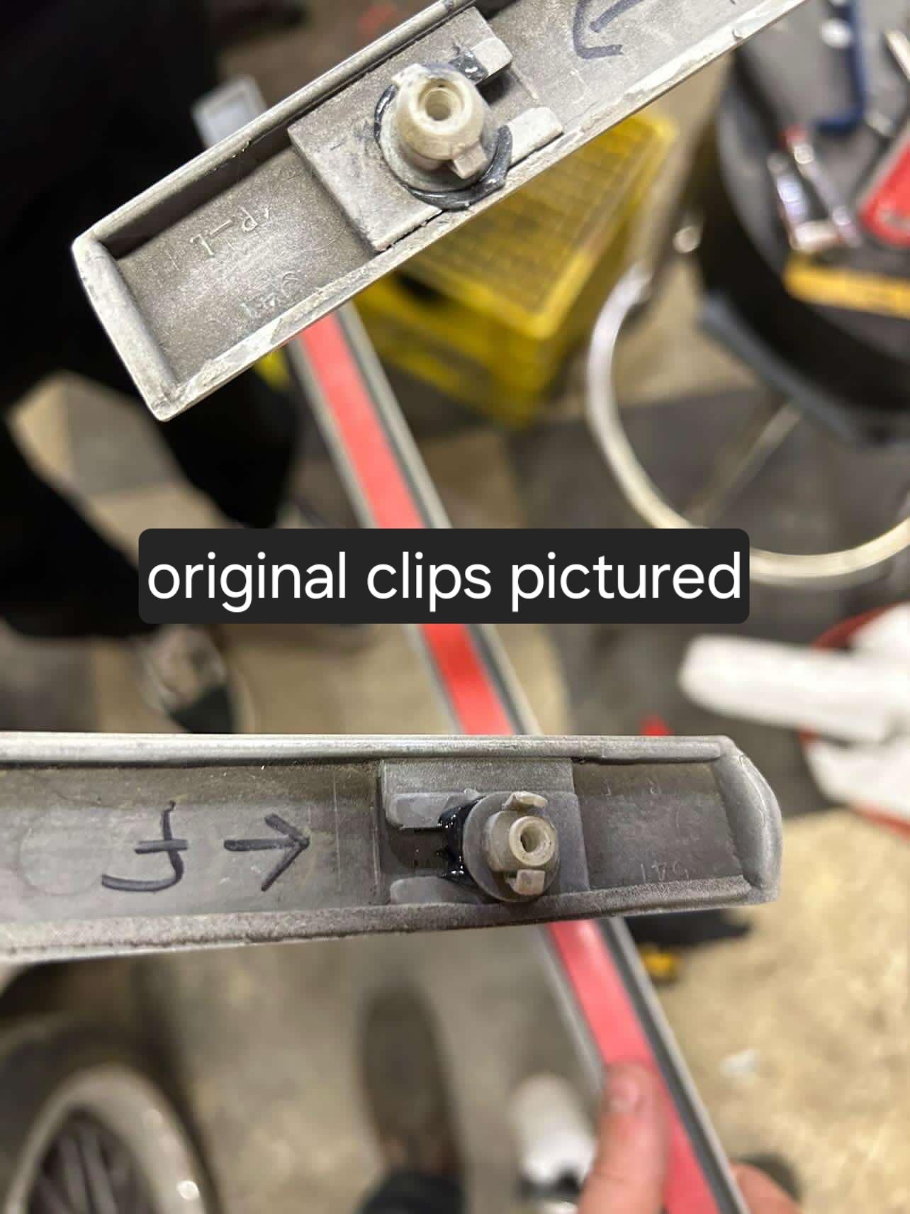 Boost Factory - JZX TOUER V JZX100 Lower Door Trim Replacement Clip set Early Model  - 75392-22150 / 75392-22160