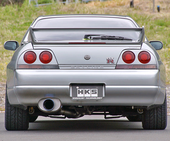 HKS Super Turbo Muffler Ti Skyline GT-R BCNR33 - 31029-AN008