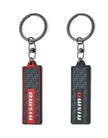 Nismo Carbon Look Rubber Key Ring Black - KWA10-50UK0