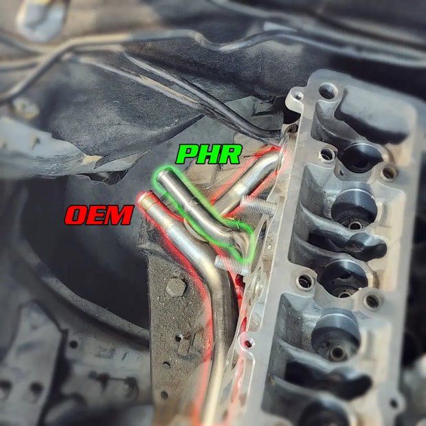 Power House Racing - PHR Heater Return Pipe for 2JZGTE - 01010651