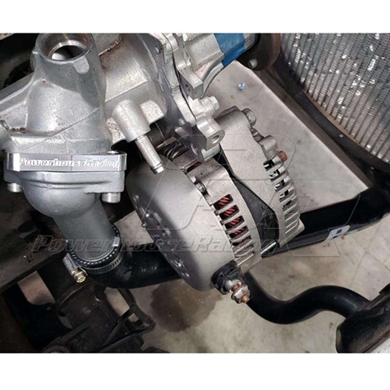 Power House Racing PHR Silicone Rotated Lower Radiator Hose for MKIV S ...