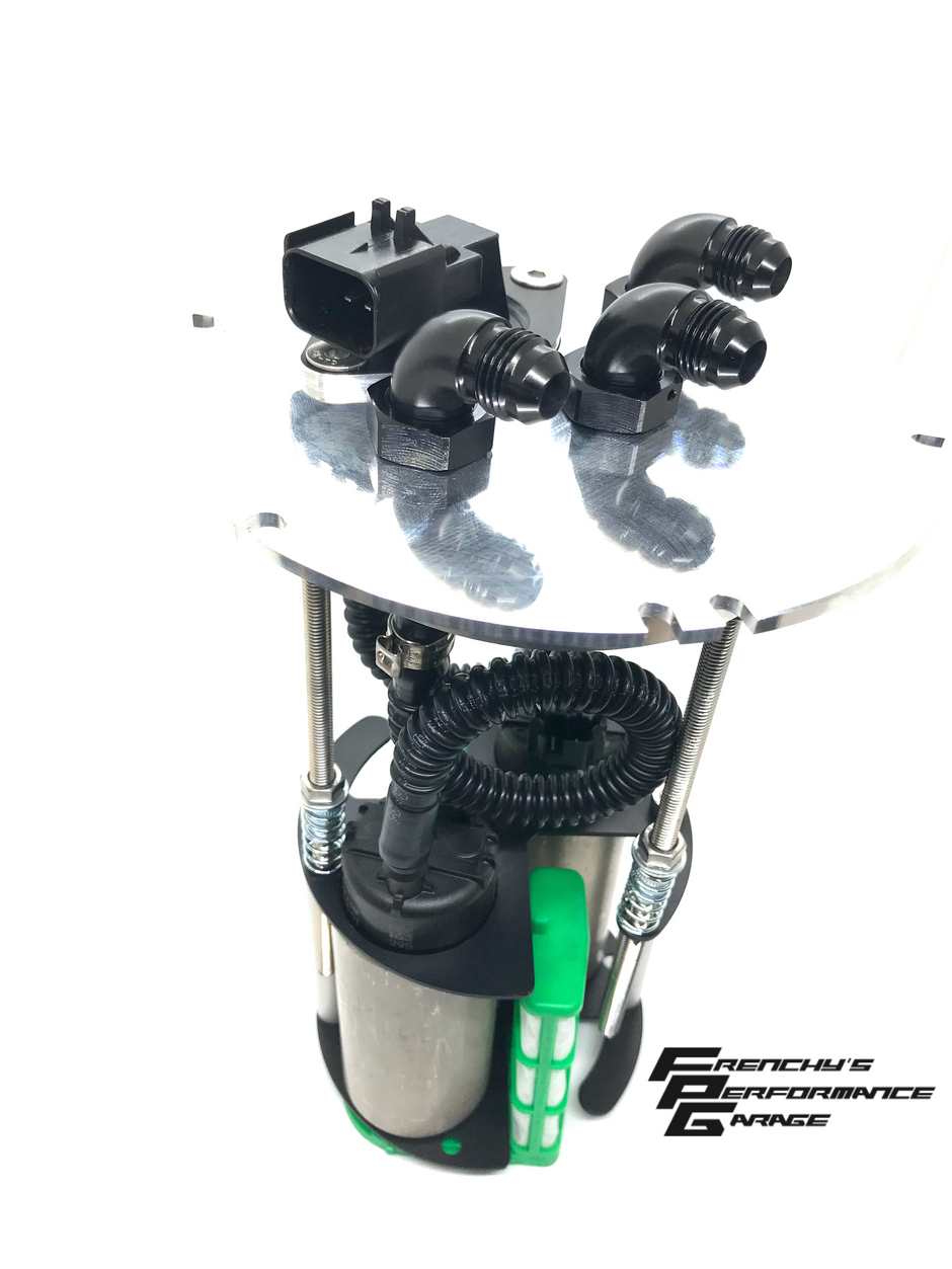 FPG S13 180SX R32GTST Twin Pump Hanger Kit Billet Hat -6 V3 FPG-090