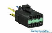 Wiring Specialties VG30 / S13 8-Pin Fuse Box Connector Gray - VG30-FBCON-3