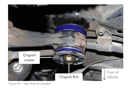 SuperPro - Toyota Supra JZA80 MK4  Rear Upper Forward Differential Pinion Mount Bushing Set - SPF4888K