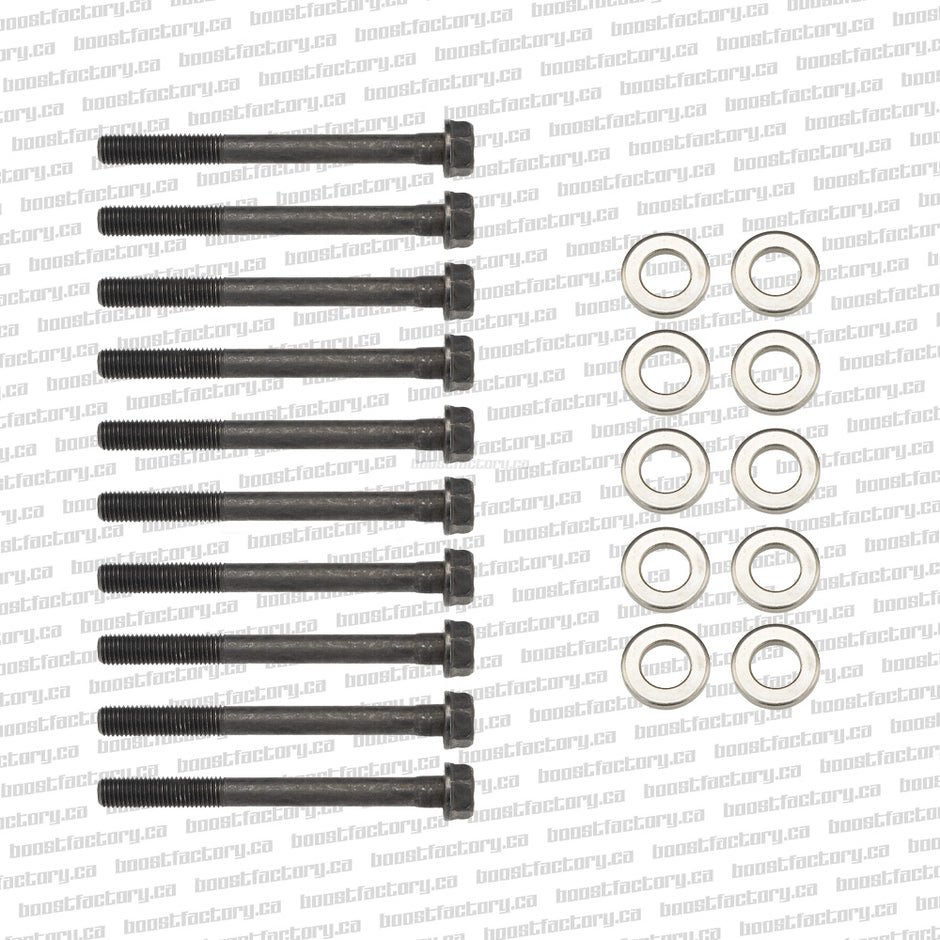 Genuine Nissan SR20DET/DE Main Bolt Set (10) - 12293-53J00 / 11058-53J00