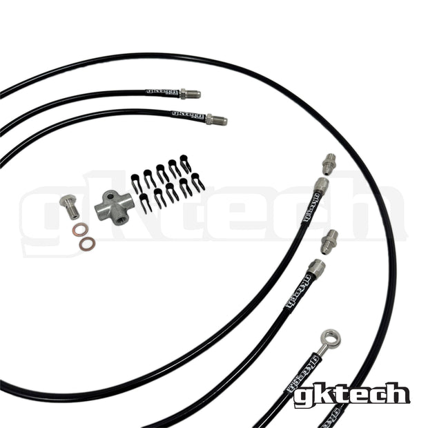 GKTech - Stand alone SS braided brake line kit - STAL-BRKE