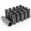 Wheel Mate Muteki SR48 Open End Lug Nuts - BLACK 12x1.25 48mm - 32905B