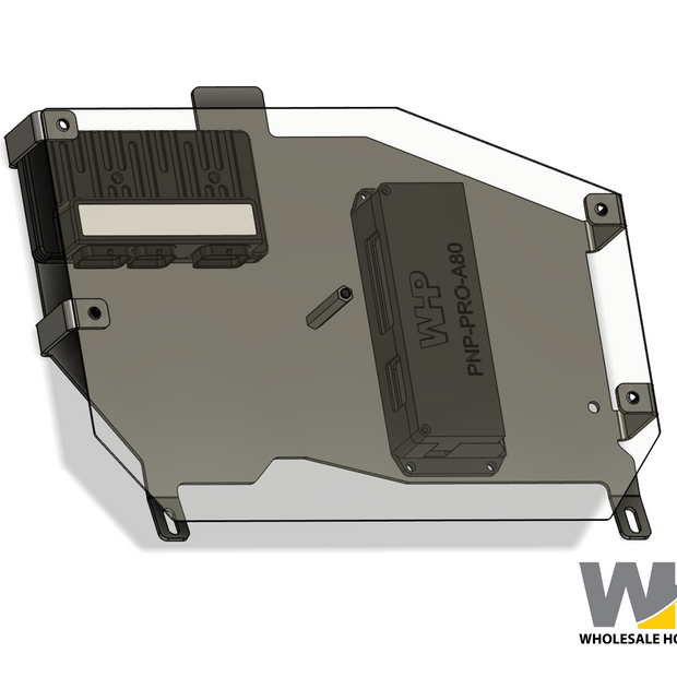 JZA80 Supra and SC300 EMU PRO Mounting Plate