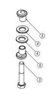 GKTech Z33 350Z Ackerman Insert Assembly - Z33X-SSPR - view 3