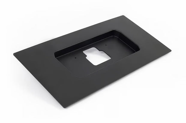 Haltech UC-10 Moulded Panel Mount 250mm x 500mm (10in x 20in) - Black UV Stabilised ABS Plastic