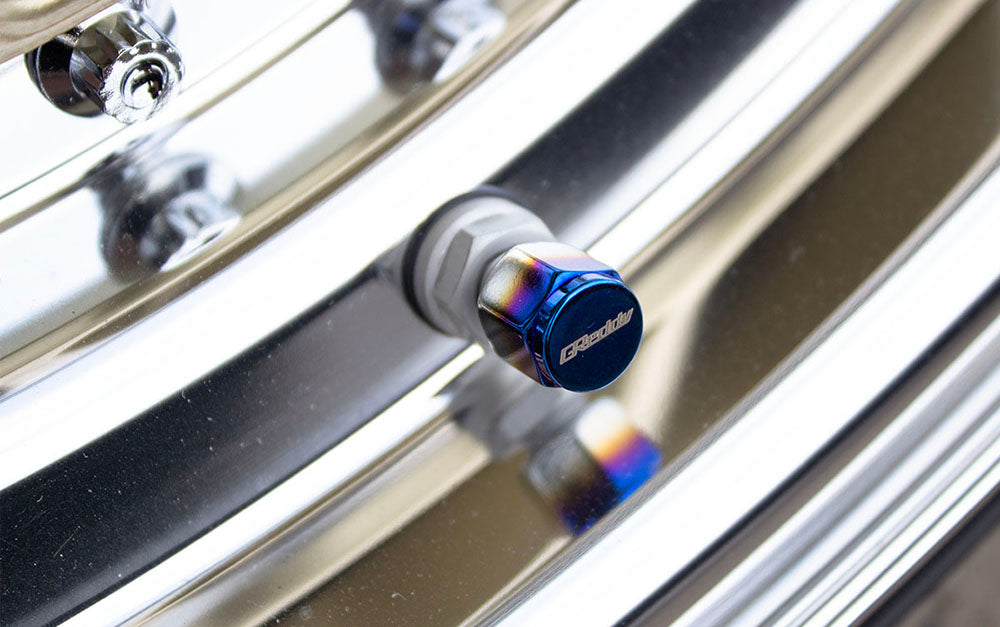 GReddy Air Valve Cap Titanium Color - 18001996