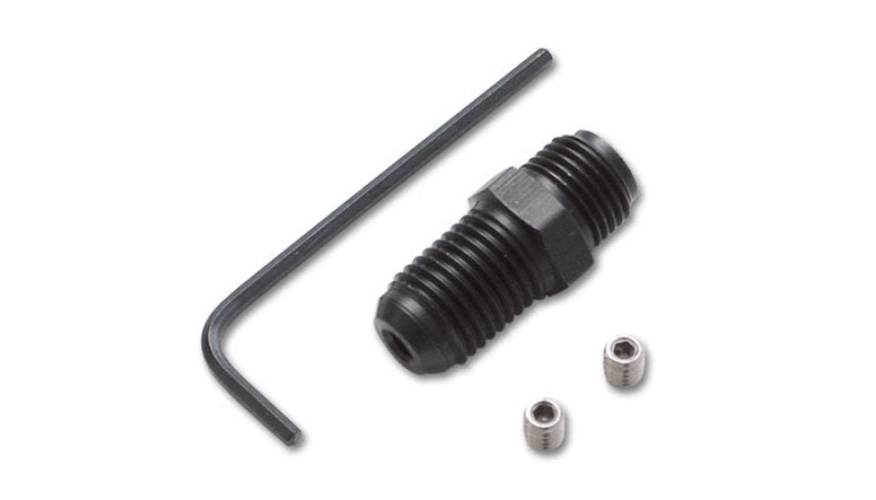 Vibrant -4AN to 7/16-24 Oil Restrictor Fitting Kit for Garrett ball bearing Turbochargers - Boost Factory