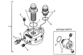 GReddy Type G Oil Block Assembly .75x16 AN10