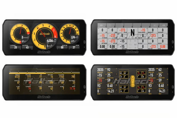 Haltech uC-10 10in Digital Dash Kit w/Cables & Accessories - HT-068000