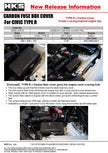 HKS DRY CARBON FUSE BOX COVER FK8 - 70026-AH015