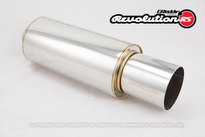 GReddy 3.0in Universal Revolution Muffler - Boost Factory