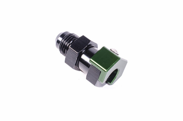 Radium Engineering 5/16in SAE Female to 6AN Male Low Profile - Boost Factory