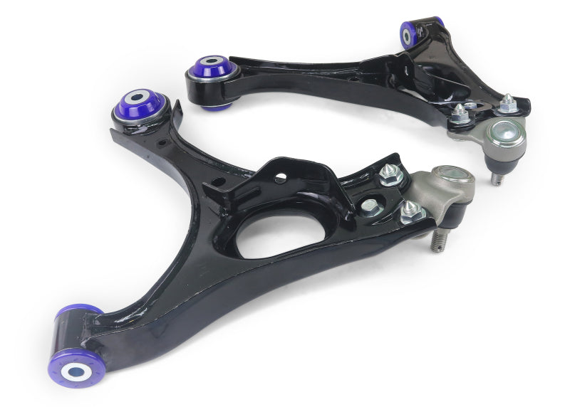 SuperPro 06 Honda Civic DX Front Lower Control Arm Set W/ Bushings - Boost Factory