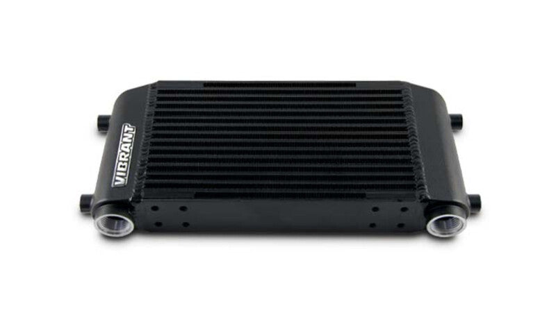 Vibrant Oil Cooler Assembly - 6" H x 10" W x 2" Thick, Single Pass - 12953